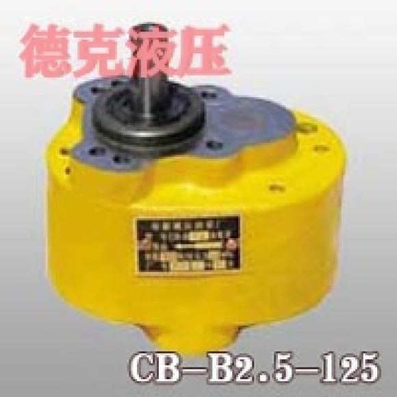 CB-B2.5-125齒輪泵